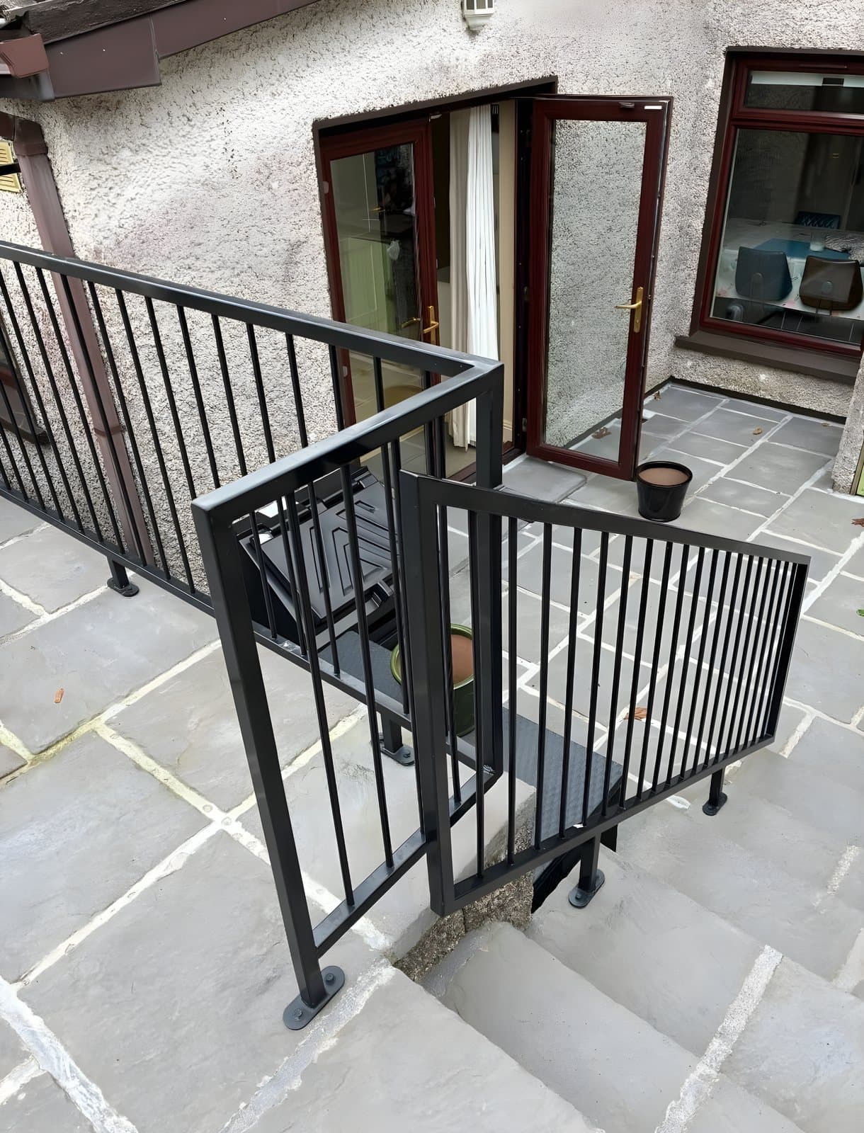 Railings and gate by The Weld Guy