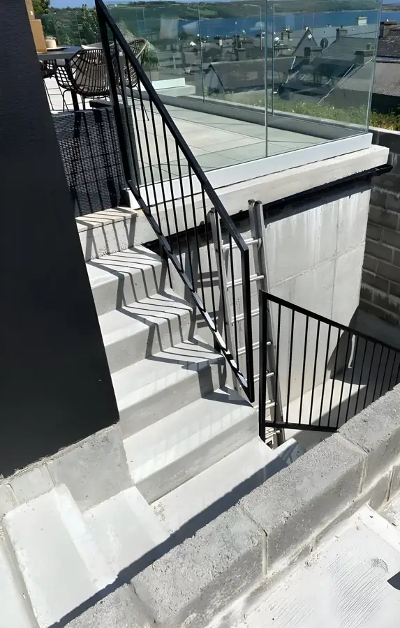 Stair railings by The Weld Guy